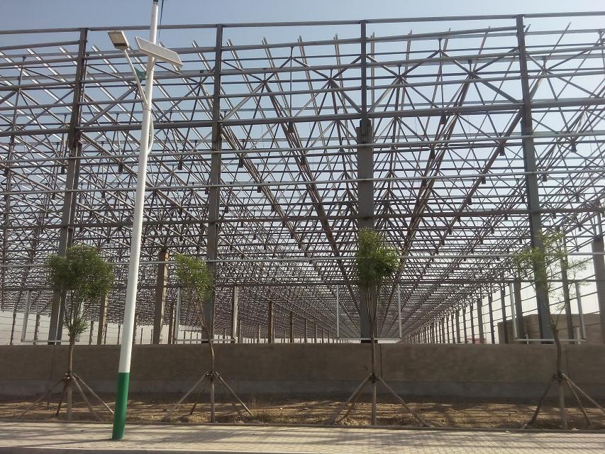 恩施汽车工业厂房网架