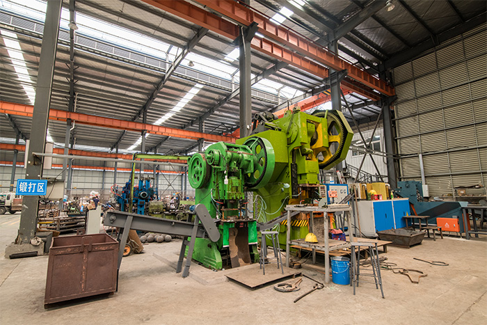 恩施网架配件-锥头加工车间